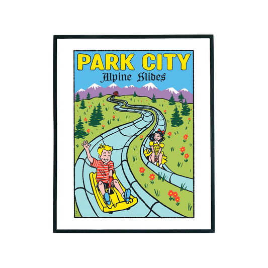 Park City Slides Print