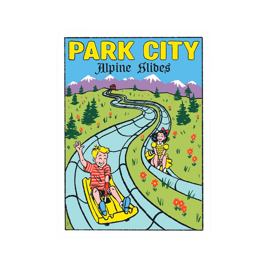 Park City Alpine Slides Sticker