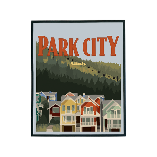 Park City Downtown Utah Print