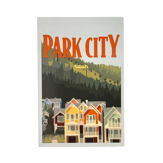 Park City Main Street Postcard
