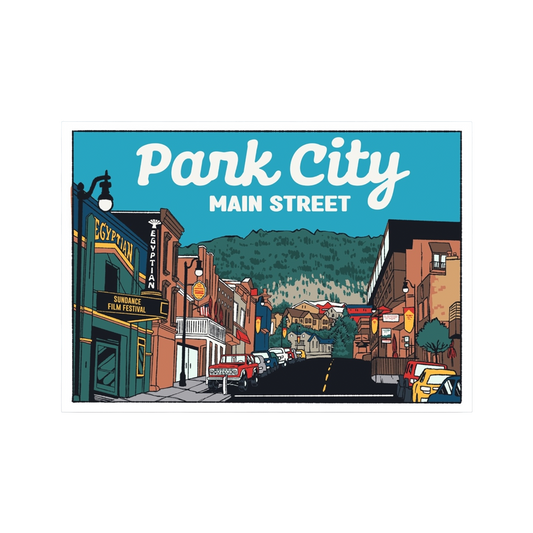 Park City Main Street Sticker