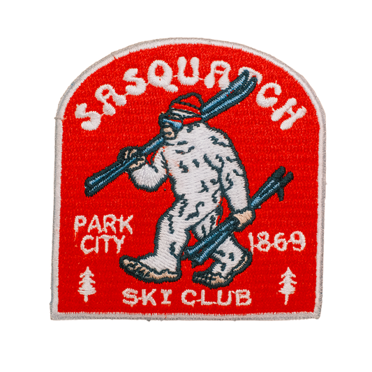 Park City Sasquatch Ski Club Patch