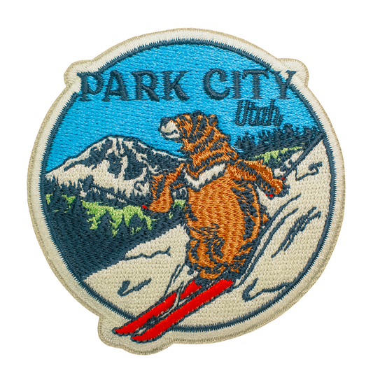Park City Ski Bear Patch