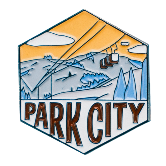 Park City Hexagon Pin