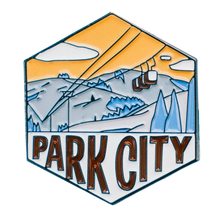 Load image into Gallery viewer, Park City Hexagon Pin

