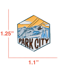 Load image into Gallery viewer, Park City Hexagon Pin

