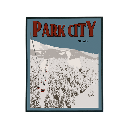 Park City Utah Winter Print
