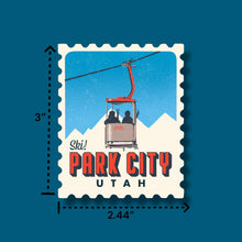 Load image into Gallery viewer, Park City Retro Stamp Sticker
