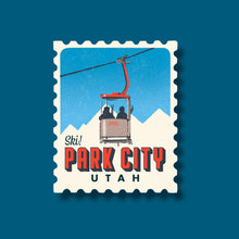 Load image into Gallery viewer, Park City Retro Stamp Sticker
