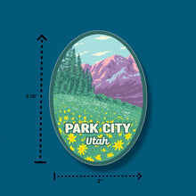 Load image into Gallery viewer, Park City Oval Sticker
