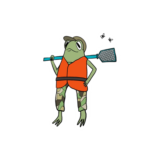 PRE HUNT FROG STICKER