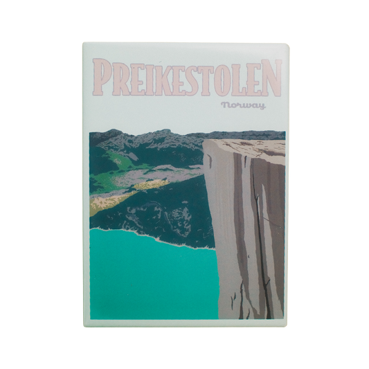 Preikestolen Norway Fridge Magnet