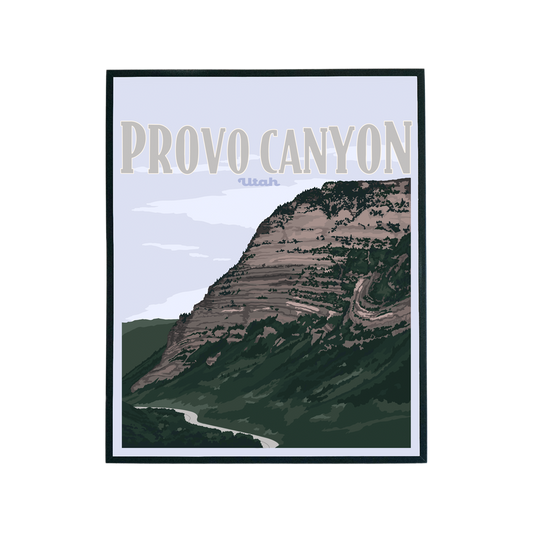 Provo Canyon Print