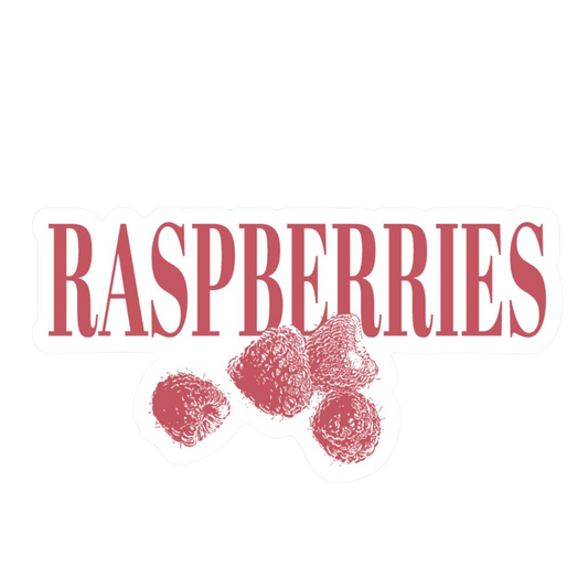 Raspberries Sticker