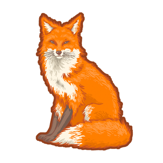 Red Fox Sticker