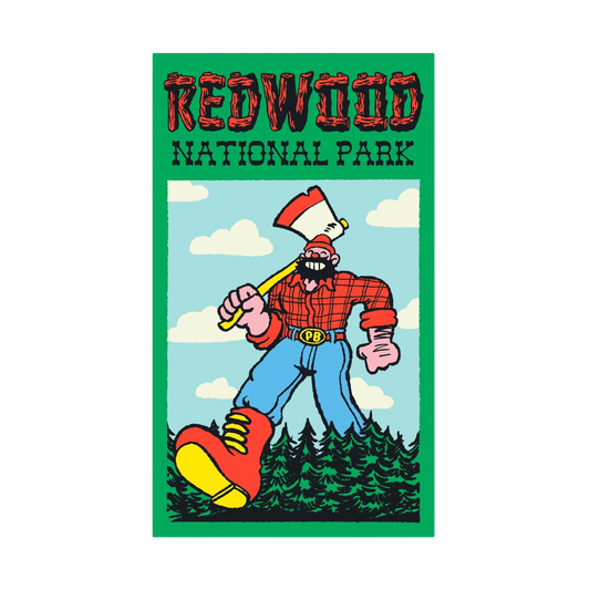 Redwood National Park Sticker