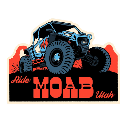 Ride Moab Razor Sticker