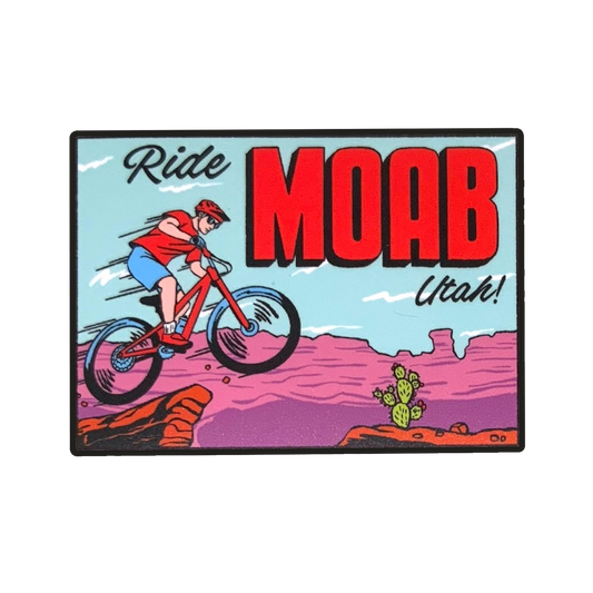 Ride Moab Utah Sticker