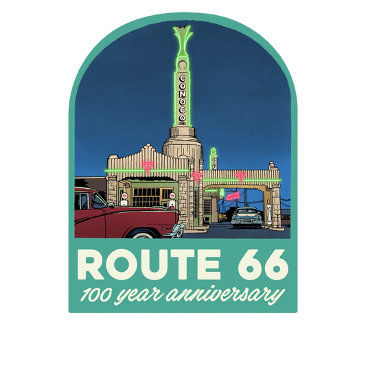 Route 66 Arch Sticker