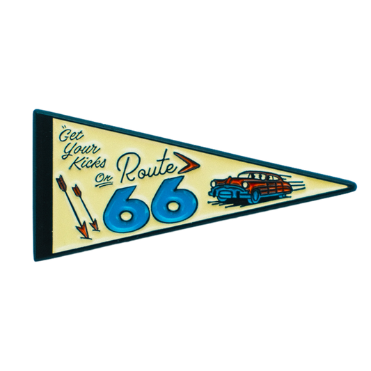 Route 66 Pennant Pin