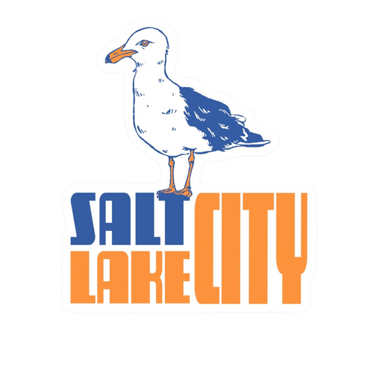 Salt Lake City Seagull Sticker