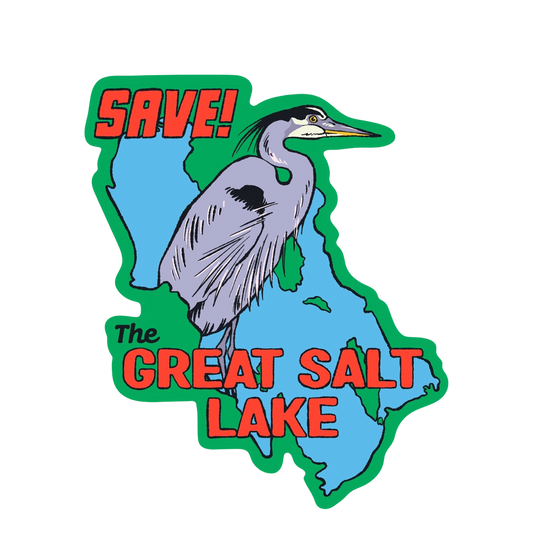 Save The Great Salt Lake Sticker