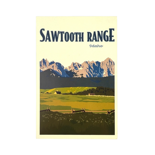 Sawtooth Range Postcard