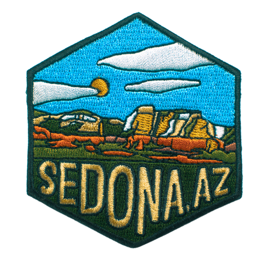 Sedona Arizona Hexagon Patch