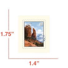 Load image into Gallery viewer, Sedona Arizona Stamp Sticker

