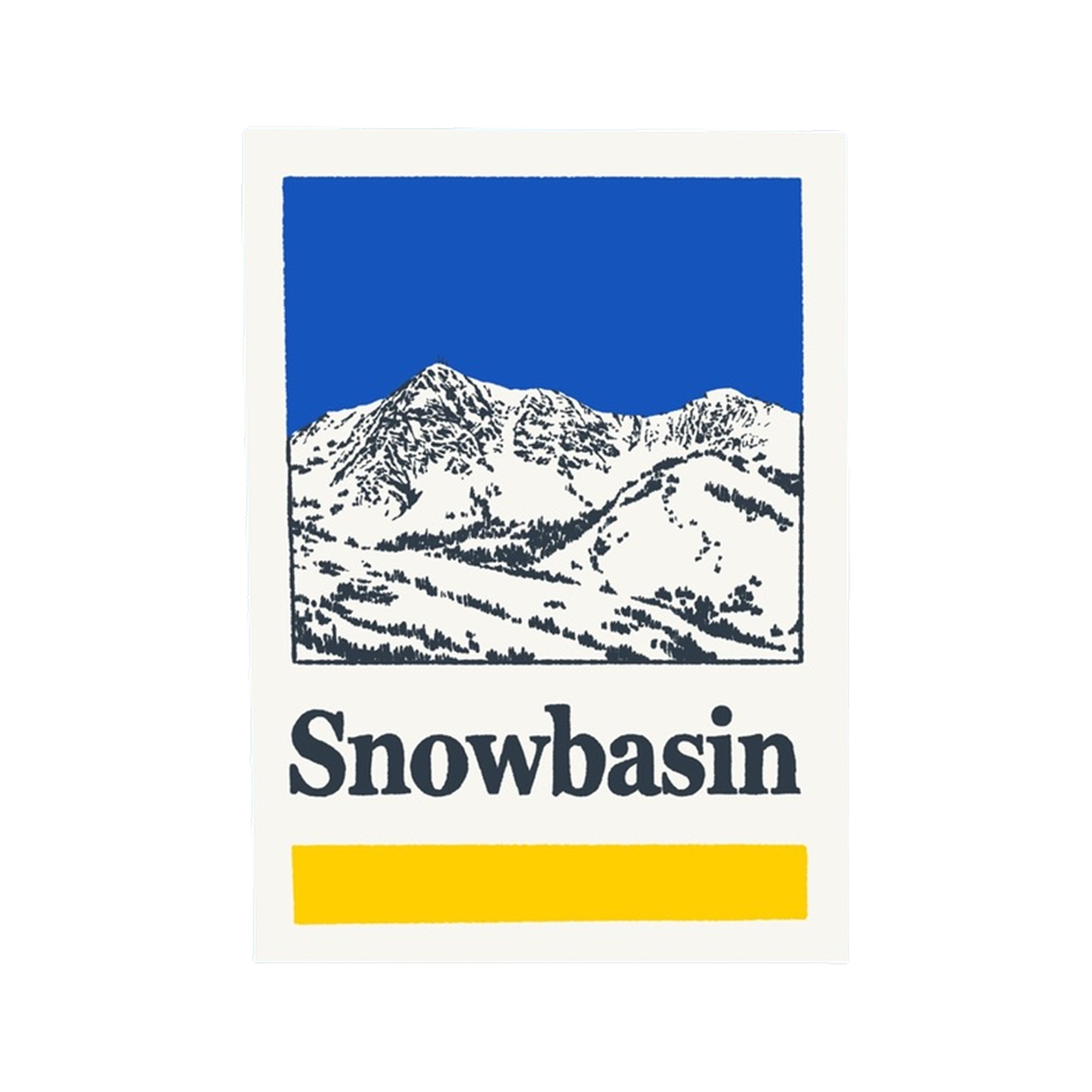 Snowbasin Classic's Sticker – Blue Bison Apparel