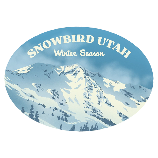 Snowbird Utah Winter Season Sticker