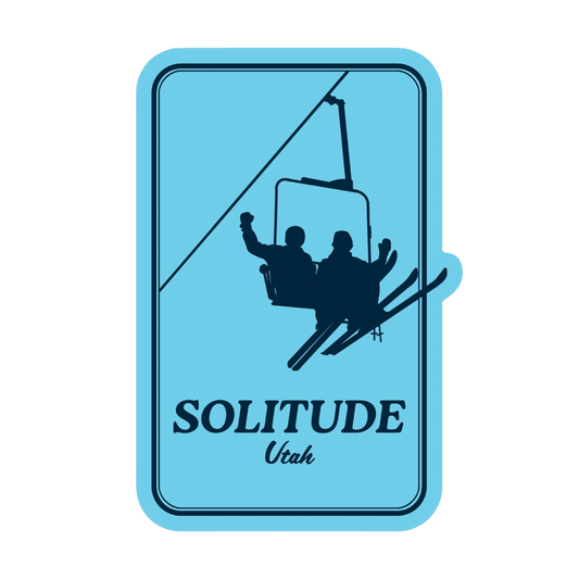 Solitude Utah Sticker