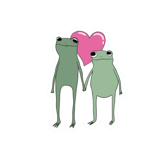 SOULMATE FROGS STICKER