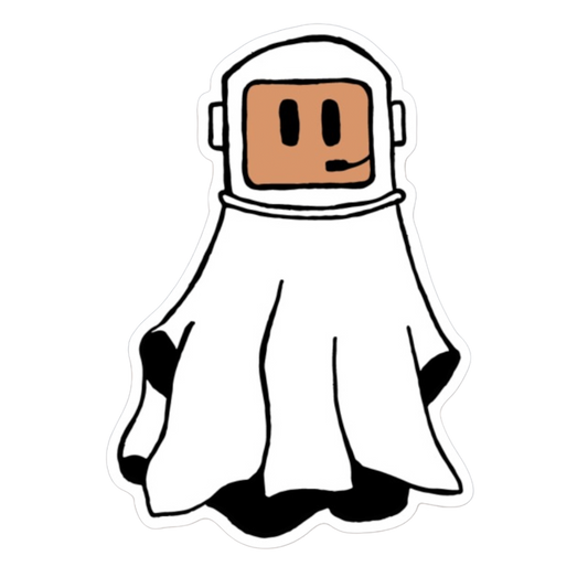 Space Ghost Sticker