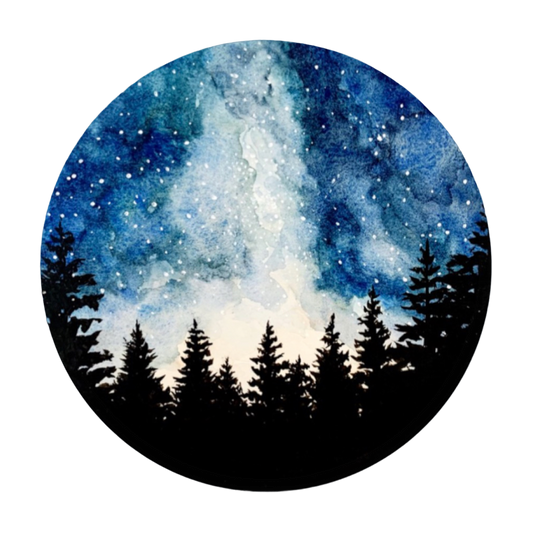 Starry Night Vinyl Sticker