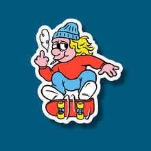 Load image into Gallery viewer, Skater Bum Sticker
