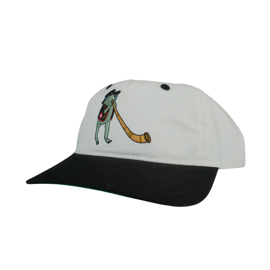 SWISS FROG HAT - BLACK/WHITE