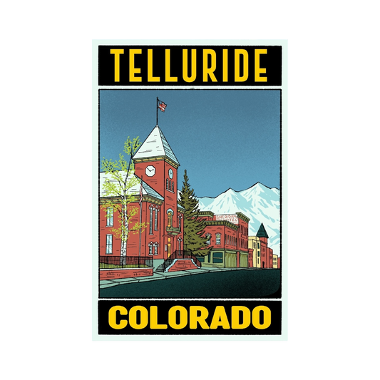 Telluride Colorado Main Sticker