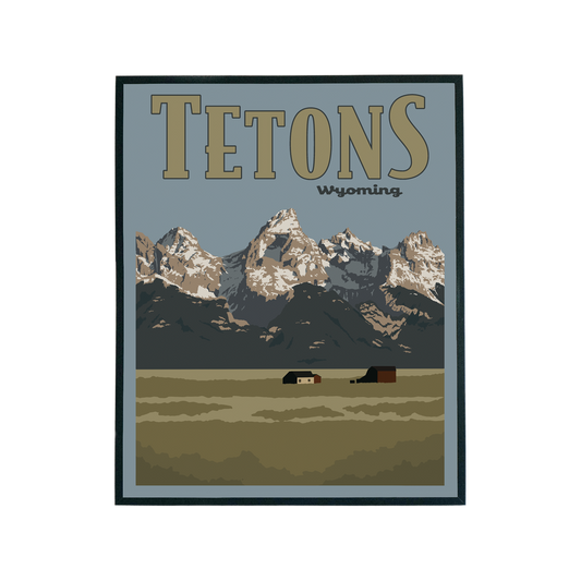 Tetons Print