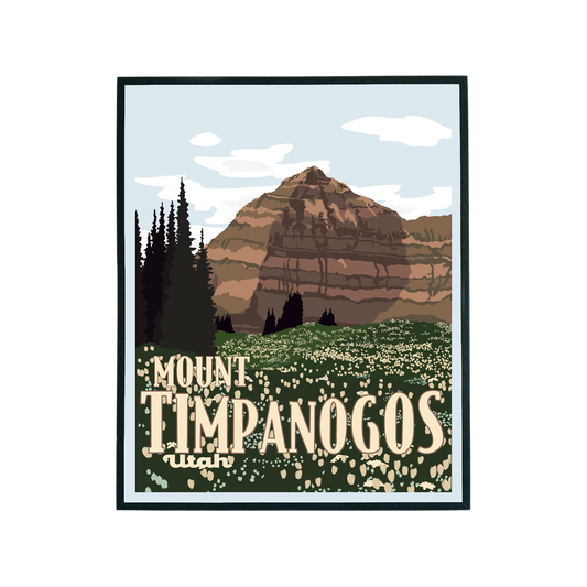 Mount Timpanogos Print