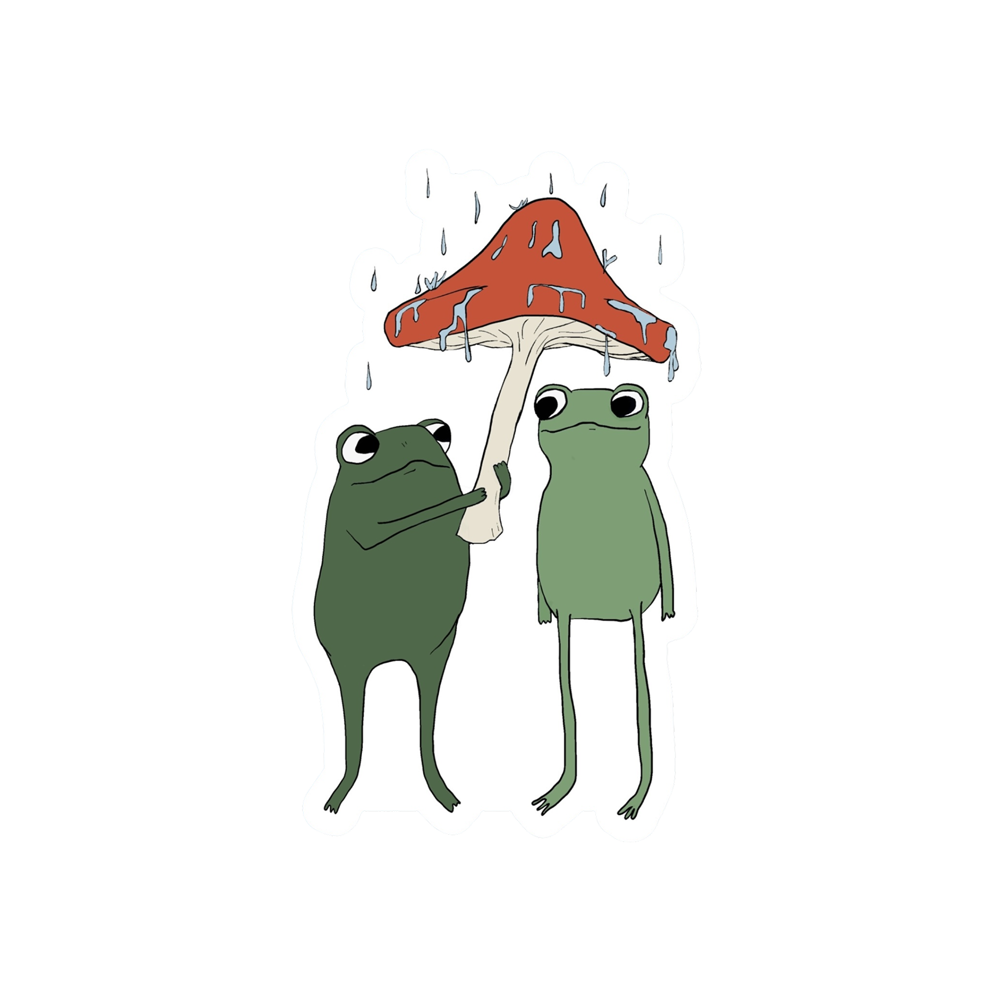 UMBRELLA FROGS STICKER – Blue Bison Apparel