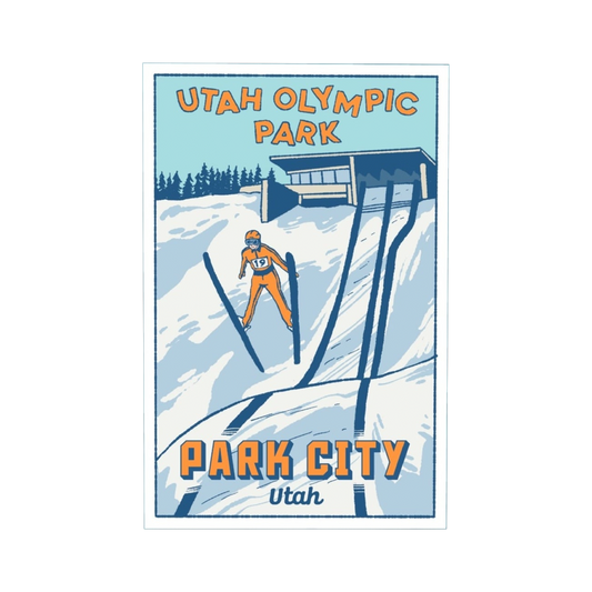 Utah Olympic Park Sticker