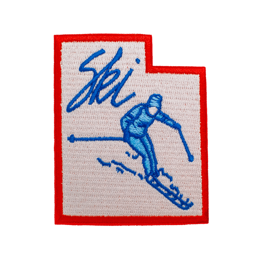 Utah State Skiing Patch