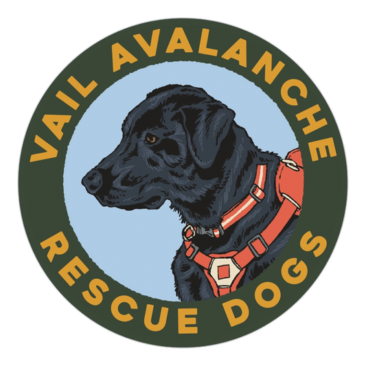 Vail Avalanche Rescue Dogs Sticker