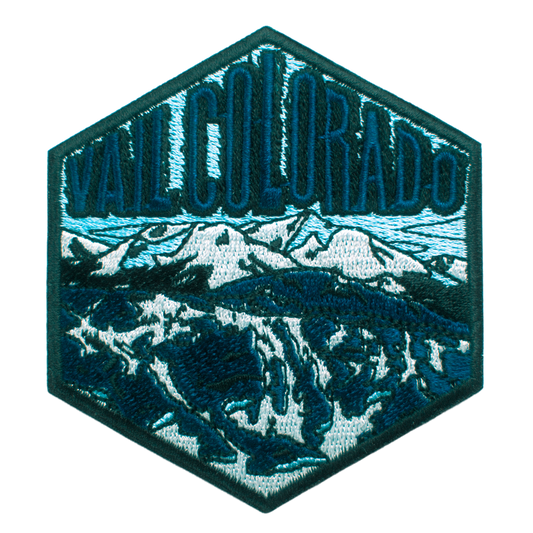 Vail Colorado Hexagon Patch