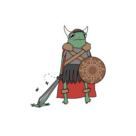 VIKING FROG STICKER