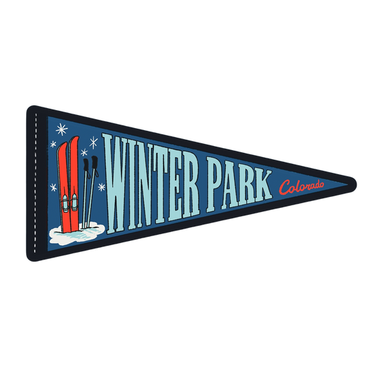 Winter Park Pennant Sticker