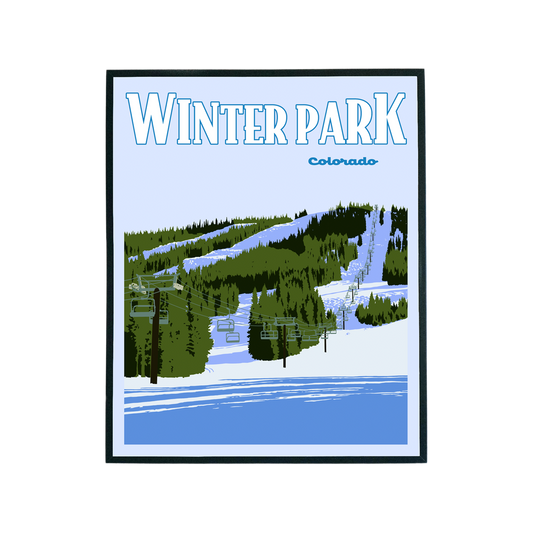 Winter Park Colorado Print