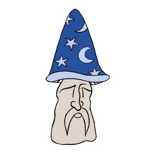 Wizard Mushroom Sticker