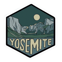 Load image into Gallery viewer, Yosemite National Park California Hexagon Sticker
